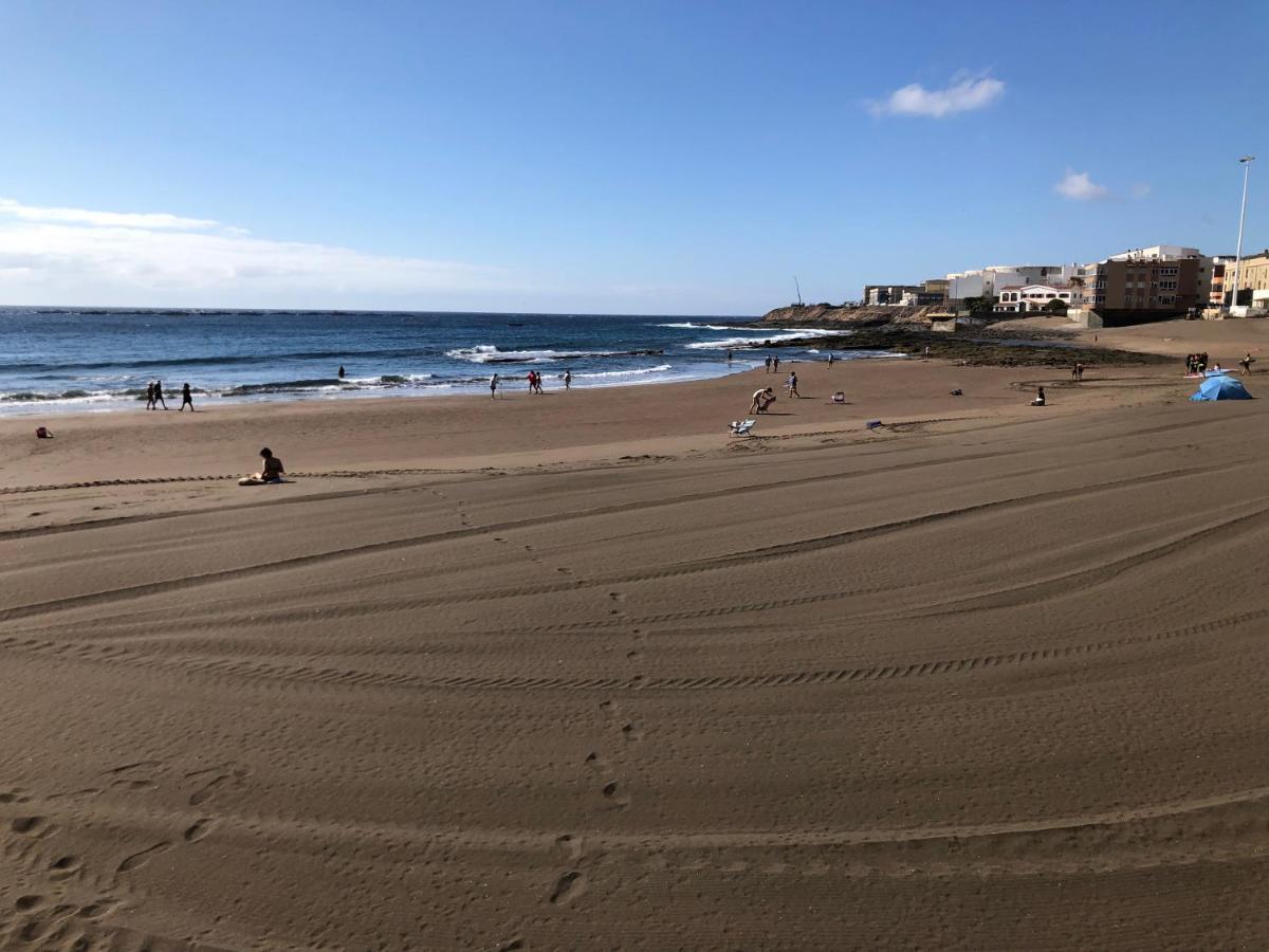 Espectacular En Primera Linea De La Playa Telde Exterior photo